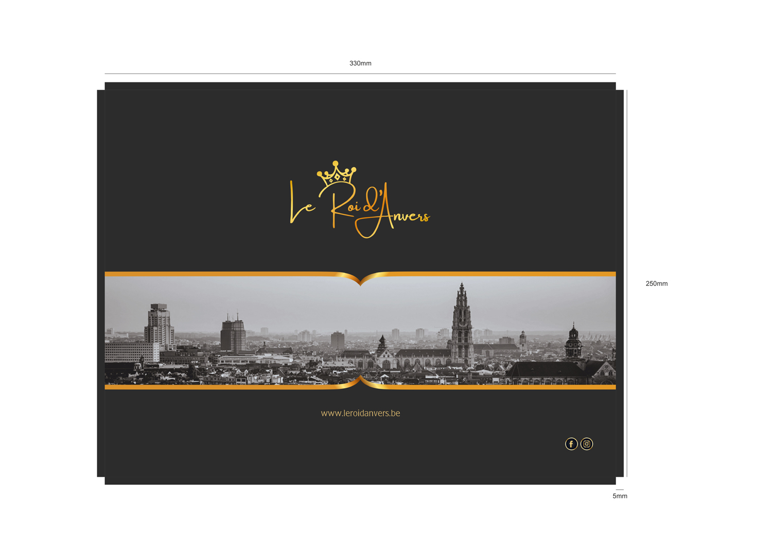 Diseño de Empaque por ajeesh.in para Le Roi d´ Anvers | Diseño #20415086