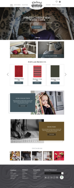 Web Design by pb for this project | Design: #20421905