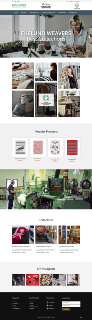 Web Design by pb for this project | Design: #20421906