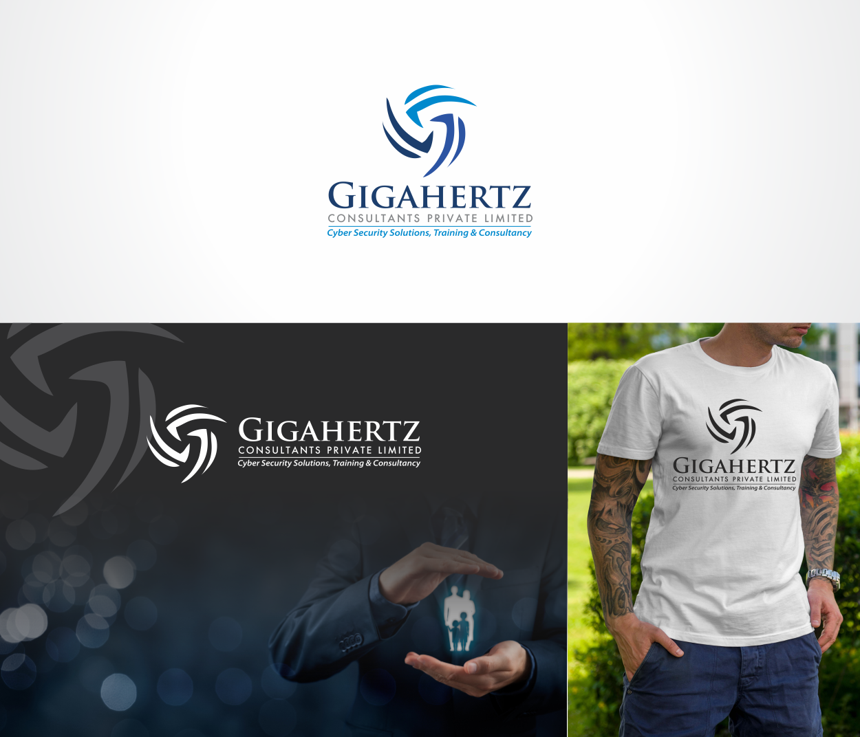Logo Design by SemangateWong for Gigahertz Consultants Private Ltd | Design #20443729