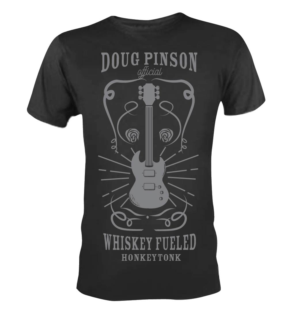 Doug Pinson Official - Whiskey-Fueled Honkytonk T-shirt Design | T-Shirt-Design von 75-R-P-Z