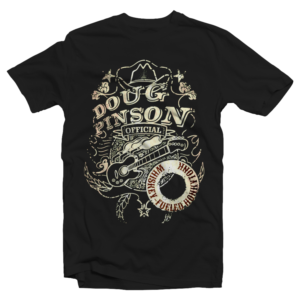 Doug Pinson Official - Whiskey-Fueled Honkytonk T-shirt Design | T-Shirt-Design von Tomi Ax