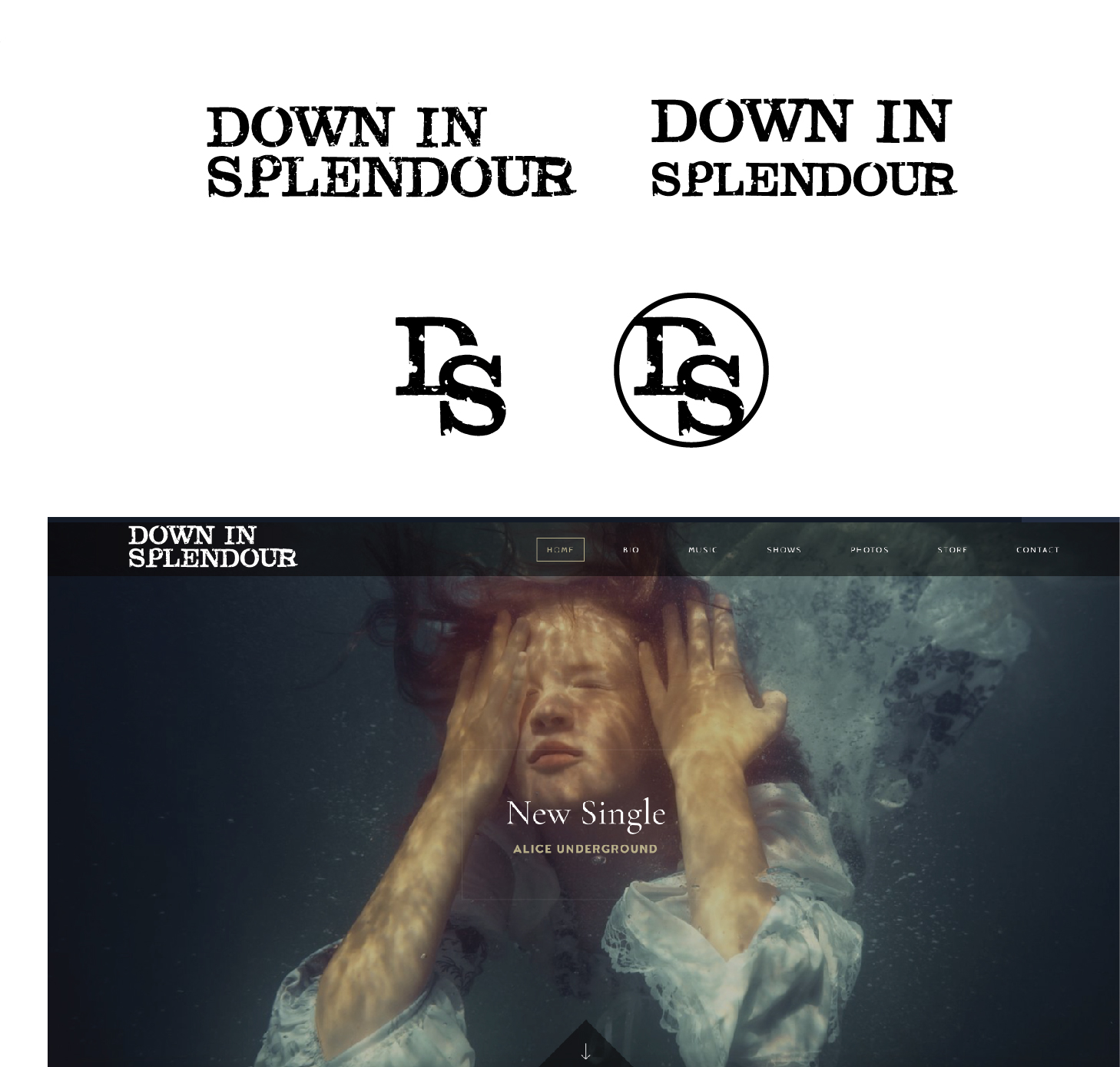 Design de Logo par Ves-Boycheva pour Down In Splendour | Design #20450983