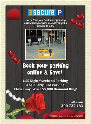 Flyer Design by Sbss for Secure Parking | Design: #2932112