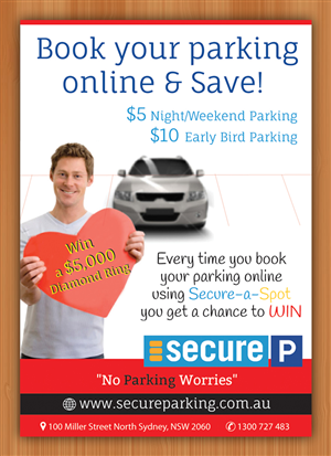 Flyer Design by Sbss for Secure Parking | Design: #2932139