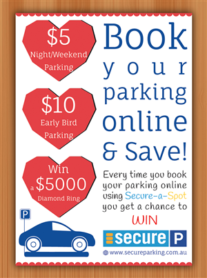 Flyer Design by Sbss for Secure Parking | Design: #2945544