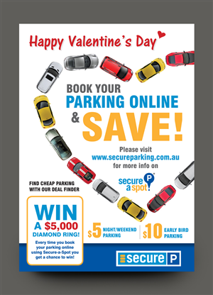 Flyer Design by rkailas for Secure Parking | Design #2943142