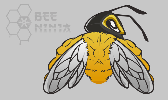 T-shirt Design by MissJo Designs for BeeNinja | Design #20447859