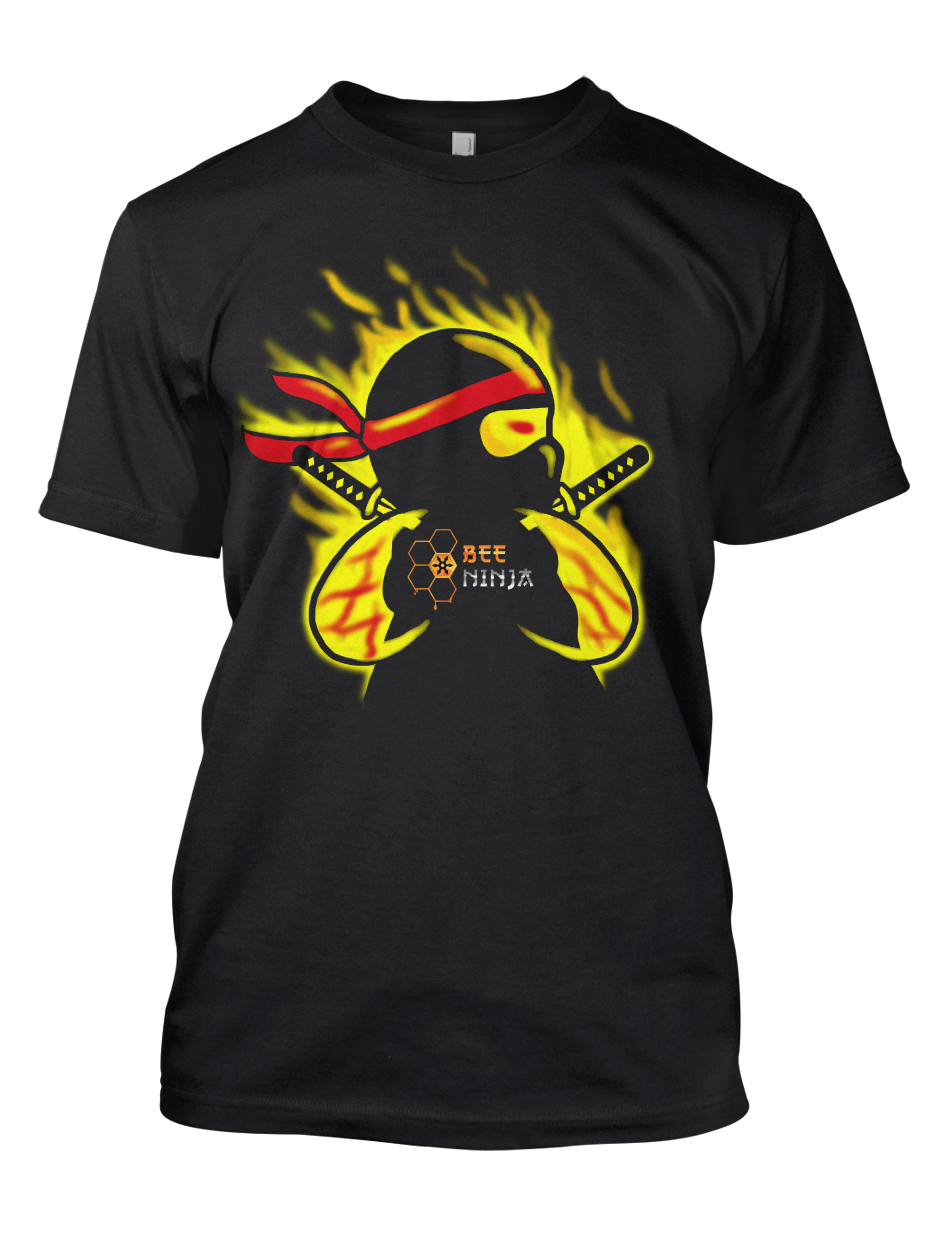 T-shirt Design by theodorusdick14 for BeeNinja | Design #20406887