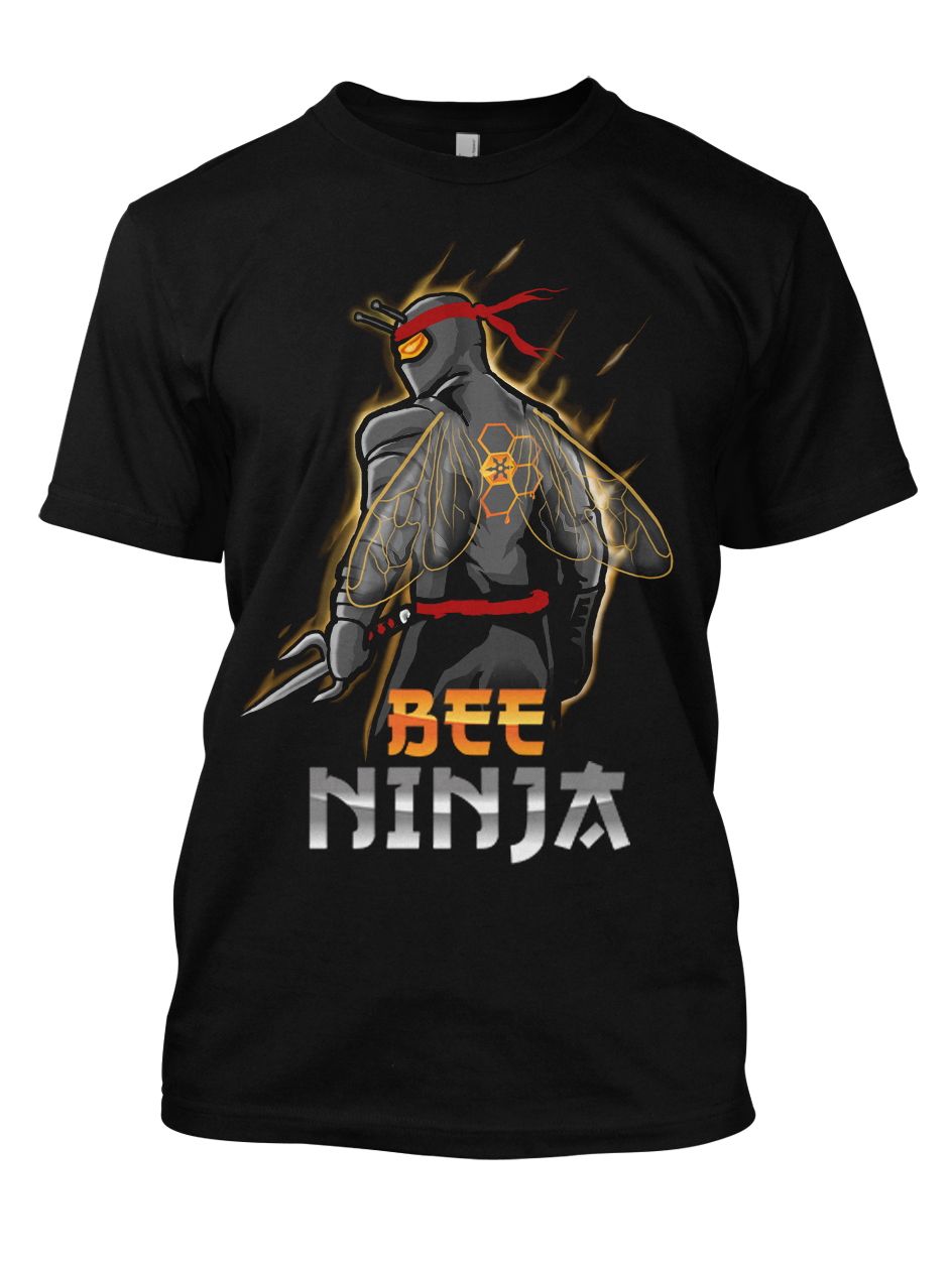 T-shirt Design by theodorusdick14 for BeeNinja | Design #20437663
