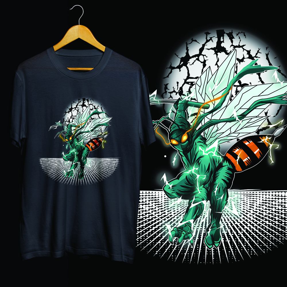 T-shirt Design by mekhfioui for BeeNinja | Design #20436164