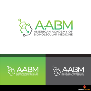 American Academy of Biomolecular Medicine  | Logo Design by Graphic Bricks