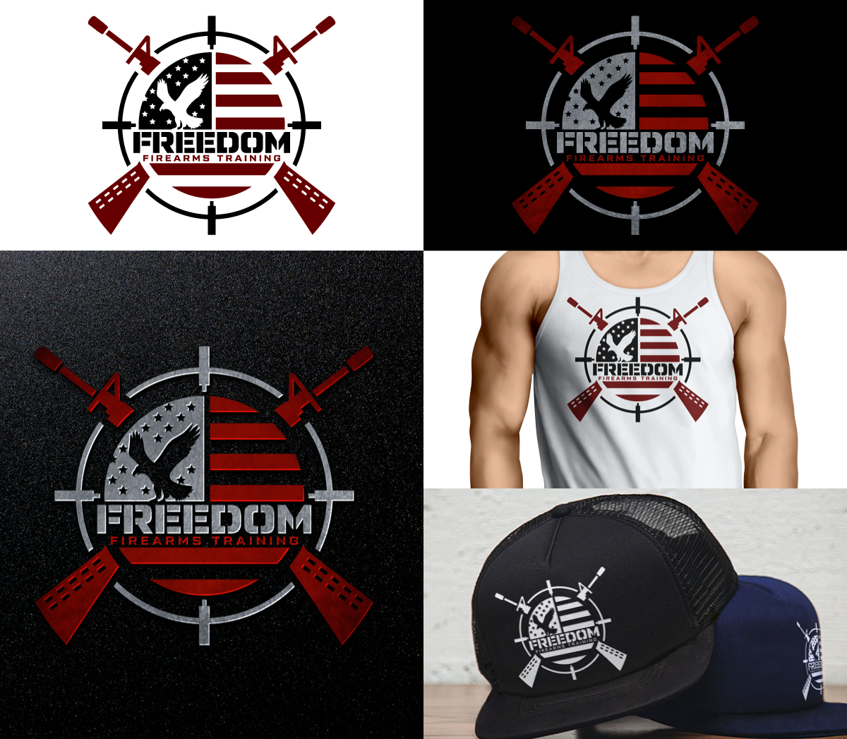 Diseño de Logo por AFD para Freedom Firearms Training | Diseño #20415947