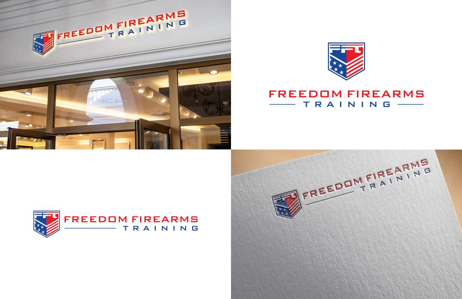 Logo Design by art0_MORO for Freedom Firearms Training | Design #20437494