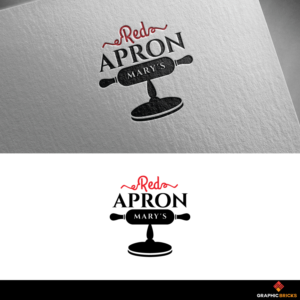 Mary's Red Apron | Logo Design by Graphic Bricks