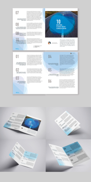 Brochure Design by Tanvir Akhtar for TechBundle | Design #20451033