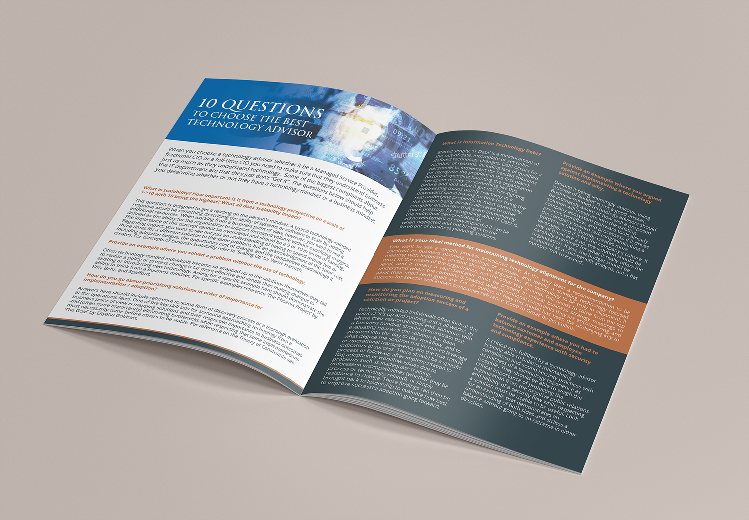 Brochure Design by Deziners Zone for TechBundle | Design #20453525