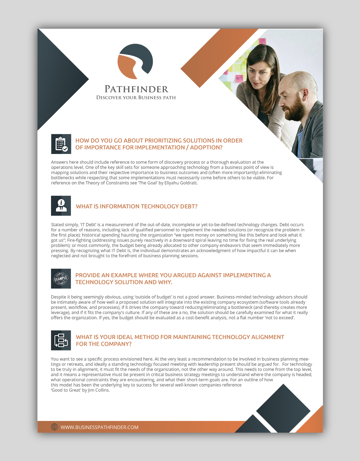 Brochure Design by ilovedesign1 for TechBundle | Design #20472787