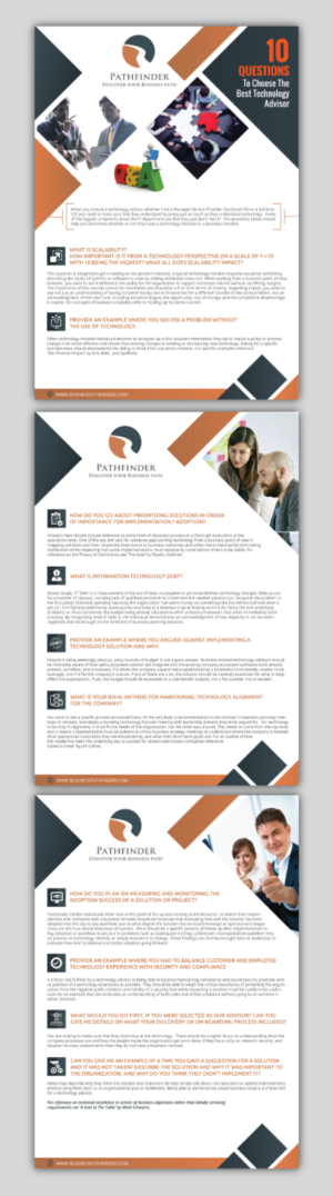 Broschüren-Design von ilovedesign1 für TechBundle | Design: #20472789