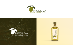 Nicoliva - Aceite Virgen Extra | Logo Design by Vetroff