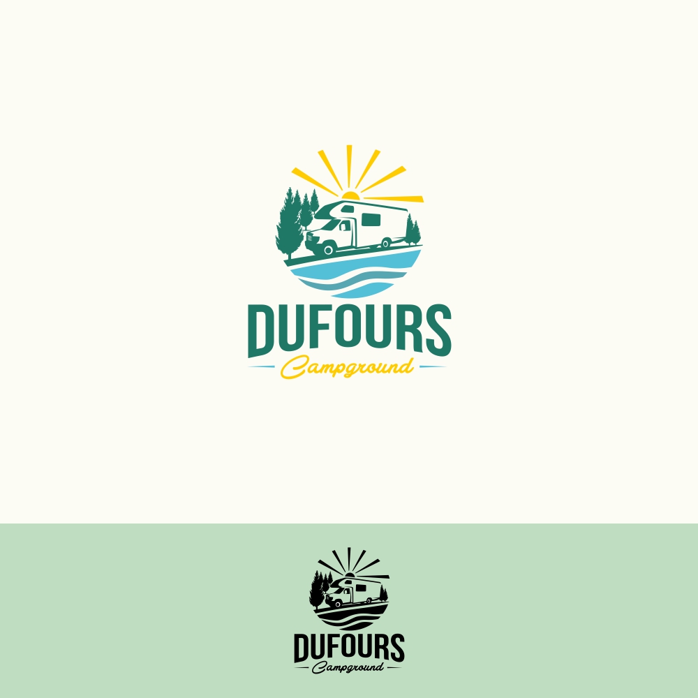 Campground Logo Design Campground Logo Design