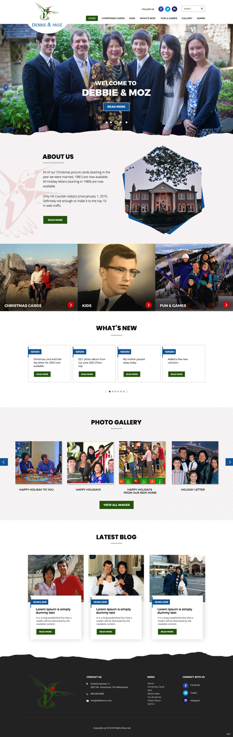 Wordpress Design by pb for this project | Design #20413441