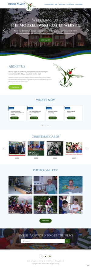 WordPress-Design von pb