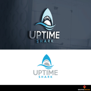 UptimeShark | Logo Design by Graphic Bricks