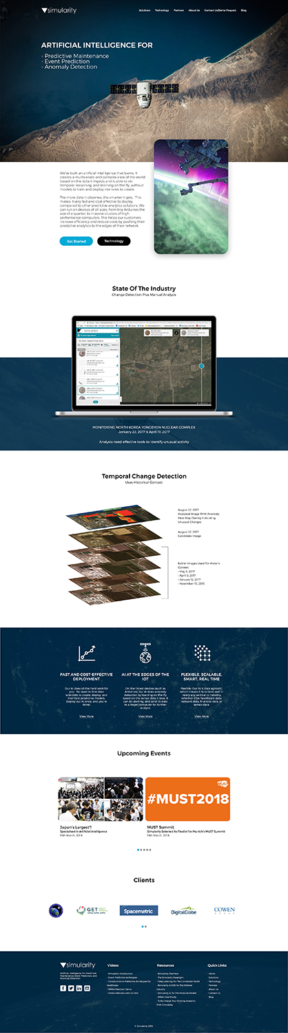 Web Design by Limecom for Simularity Inc. | Design #20454755