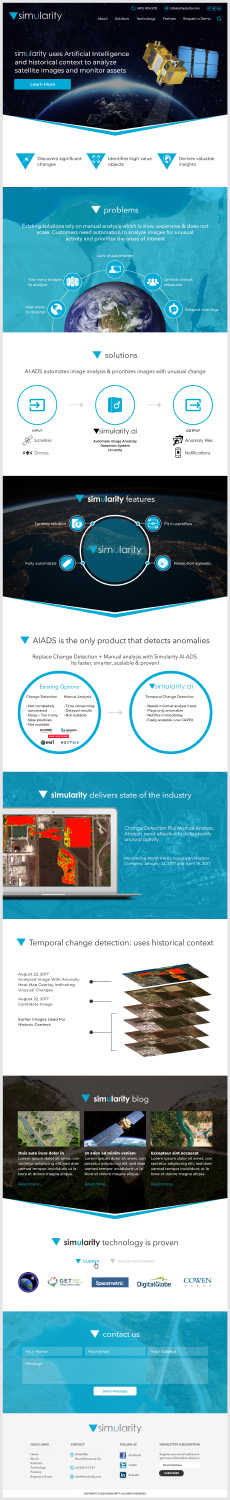 Web Design par -Marc- pour Simularity Inc. | Design #20558583