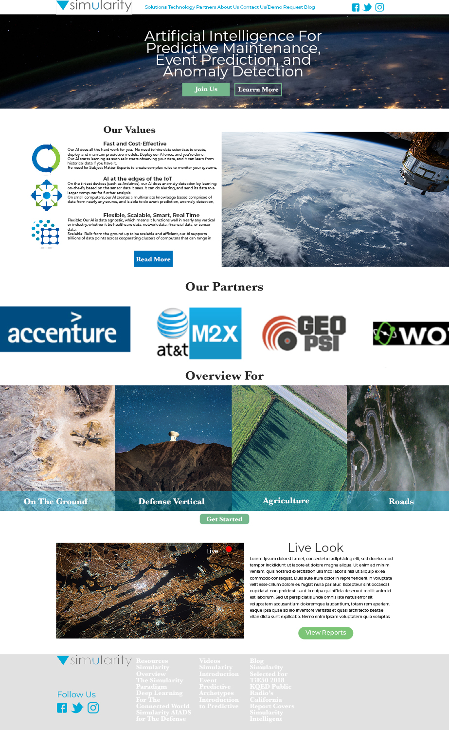 Web Design par JDaBeast pour Simularity Inc. | Design #20467487