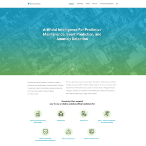 Web Design by Mary _x for Simularity Inc. | Design: #20468583