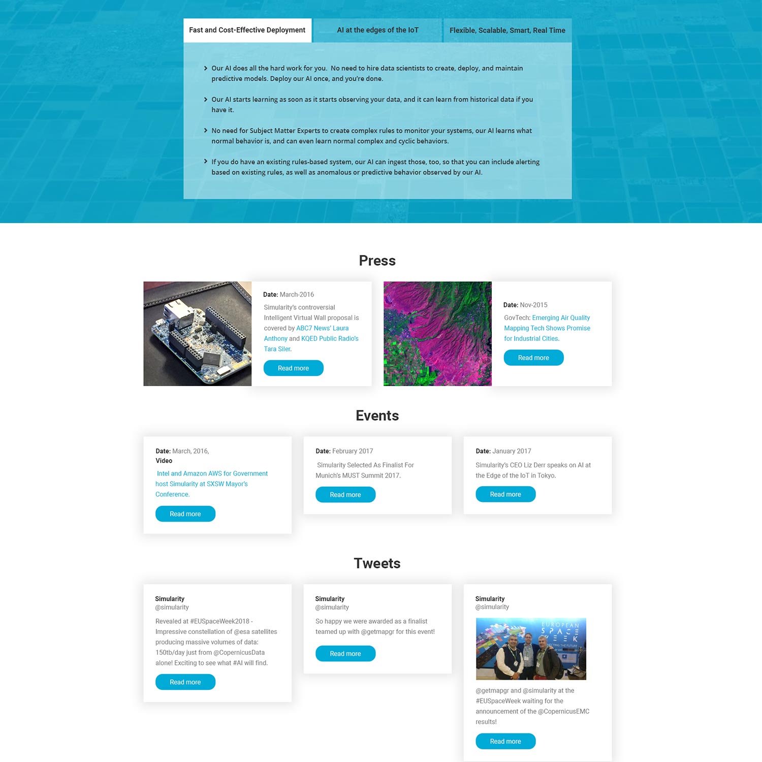 Web Design by Mary _x for Simularity Inc. | Design #20468585