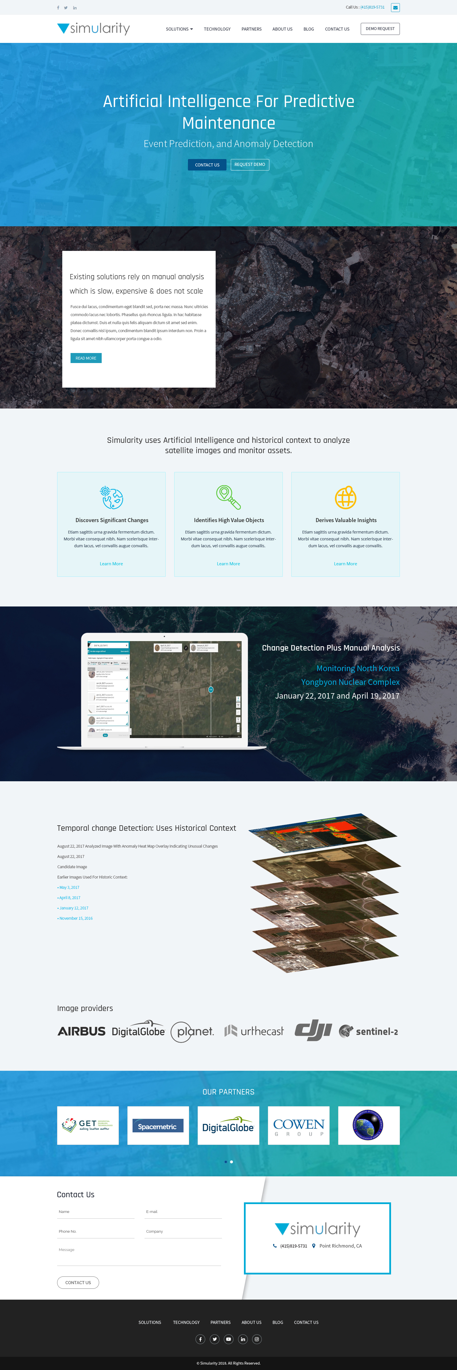 Web Design by AbhishekRoyBunty for Simularity Inc. | Design #20428620