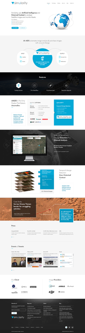 Diseño Web por Grewal para Simularity Inc. | Diseño: #20427801