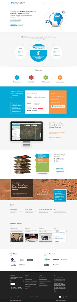 Web Design by Grewal for Simularity Inc. | Design #20517516