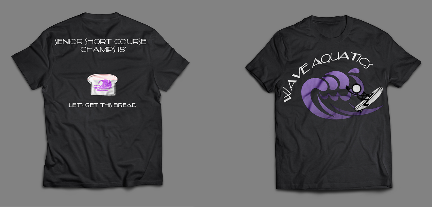 T-shirt Design by RangLga for Wave Aquatics | Design #20410988