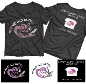 T-shirt Design by estefano3000 for Wave Aquatics | Design #20414943