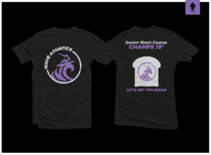 T-shirt Design by mngkw for Wave Aquatics | Design: #20410635