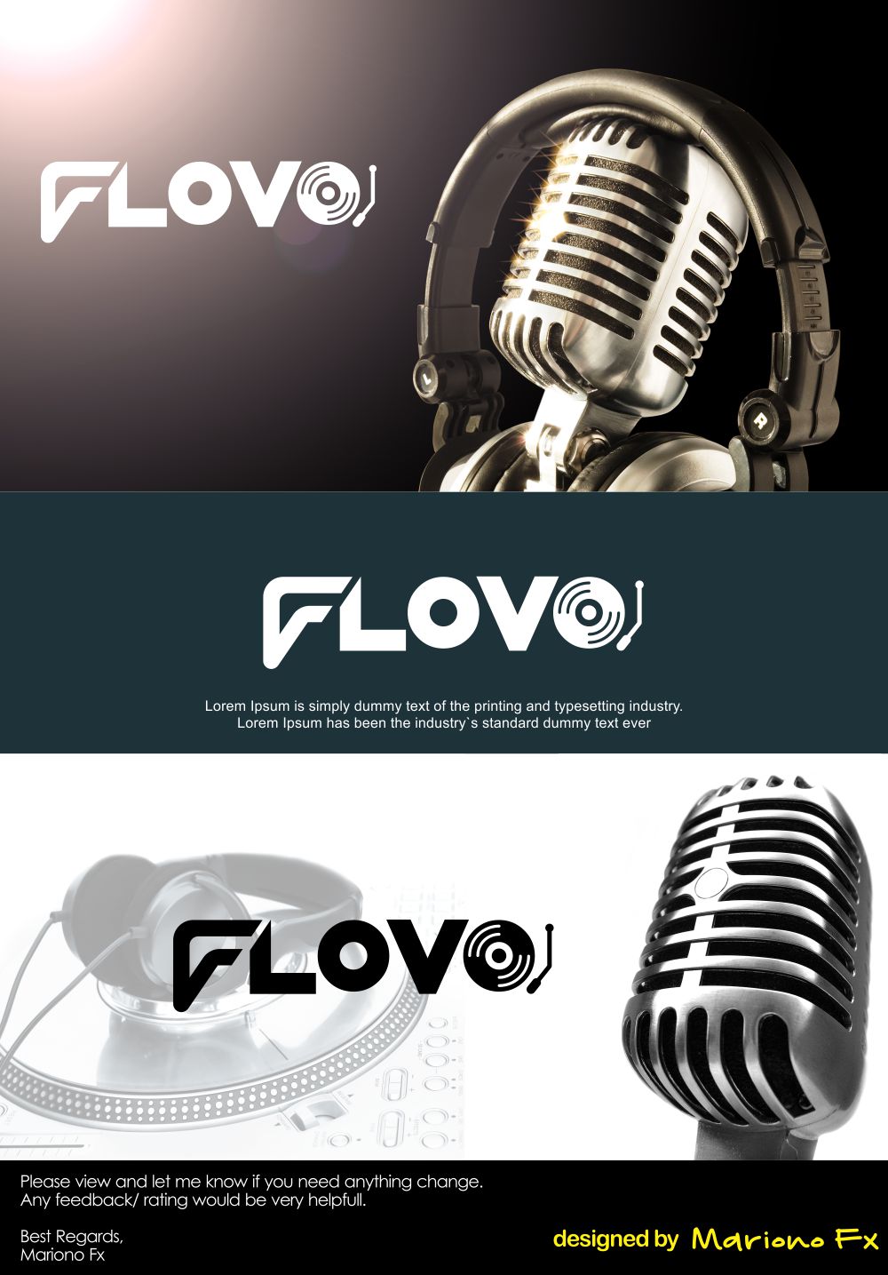 Logo Design by Mariono Fx for Flovo | Design #20483732