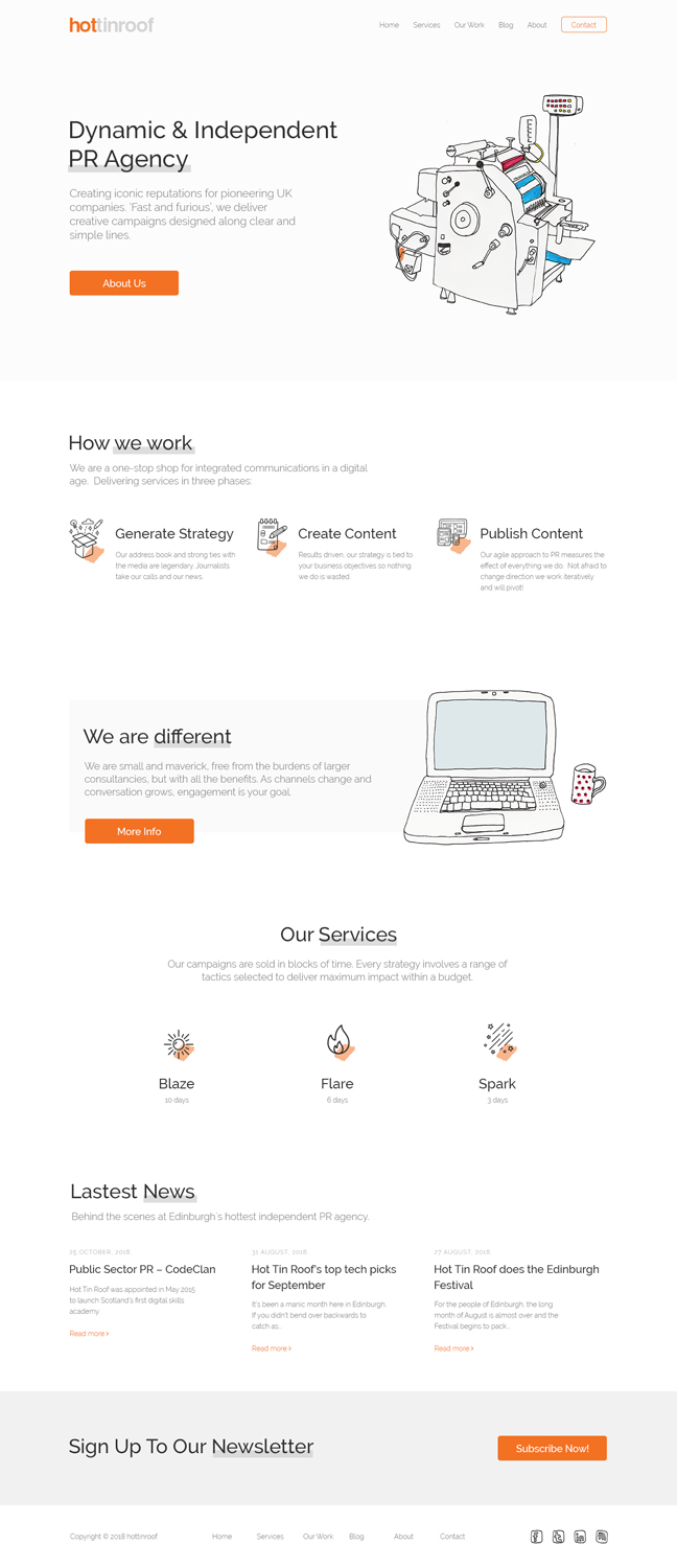 Web Design by Trazo for this project | Design #20410480