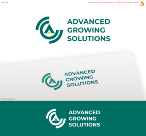 Logo Design by Anthony for Advanced Growing Solutions | Design: #20594948