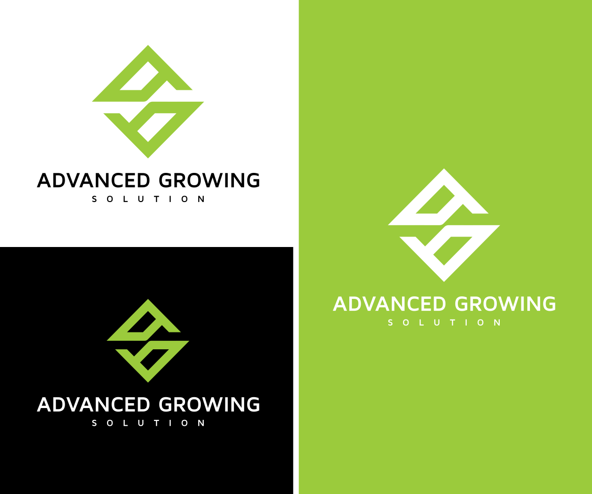 Logo Design by N o n a g i l a ? for Advanced Growing Solutions | Design #20531882
