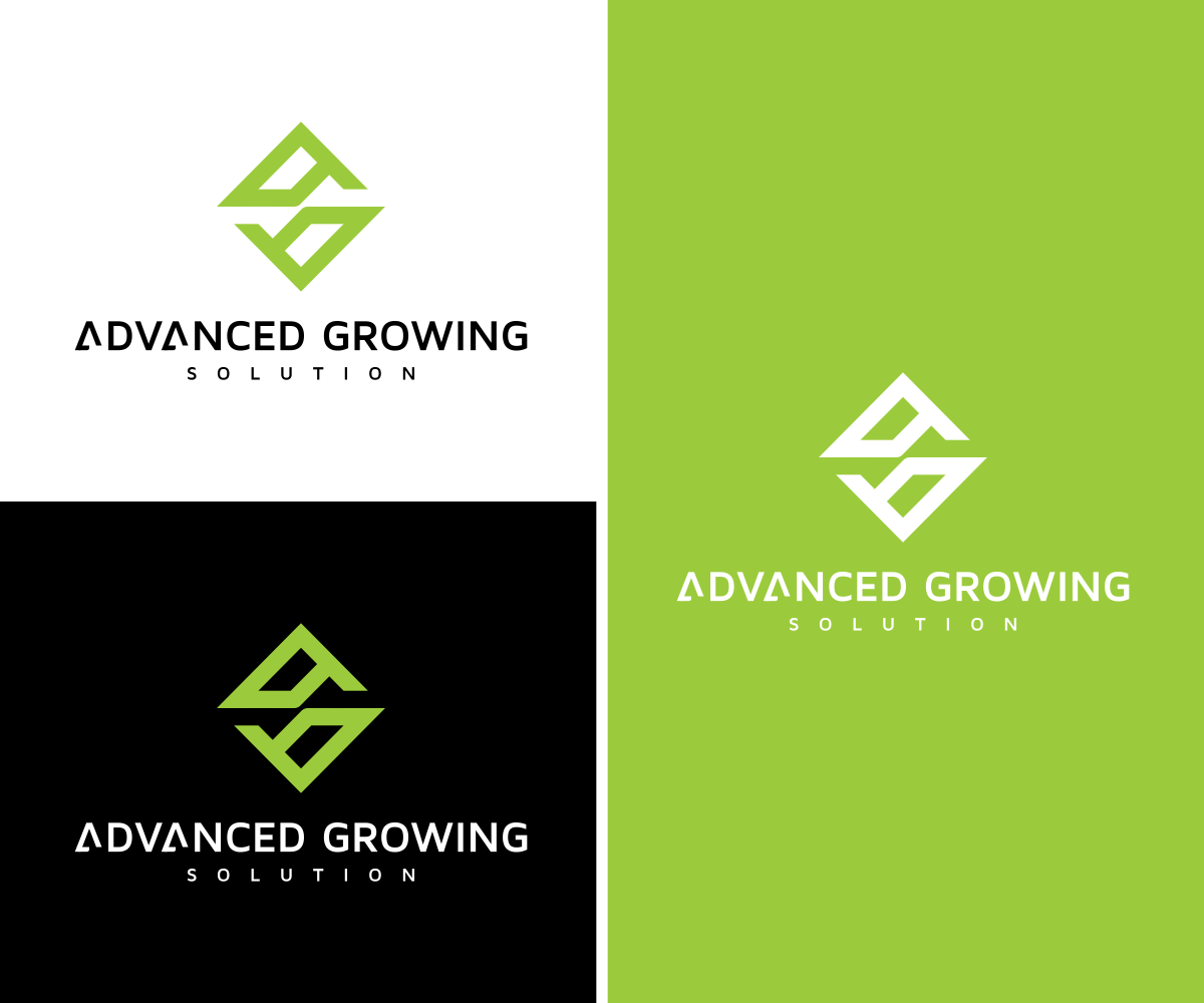 Logo Design by N o n a g i l a ? for Advanced Growing Solutions | Design #20532217
