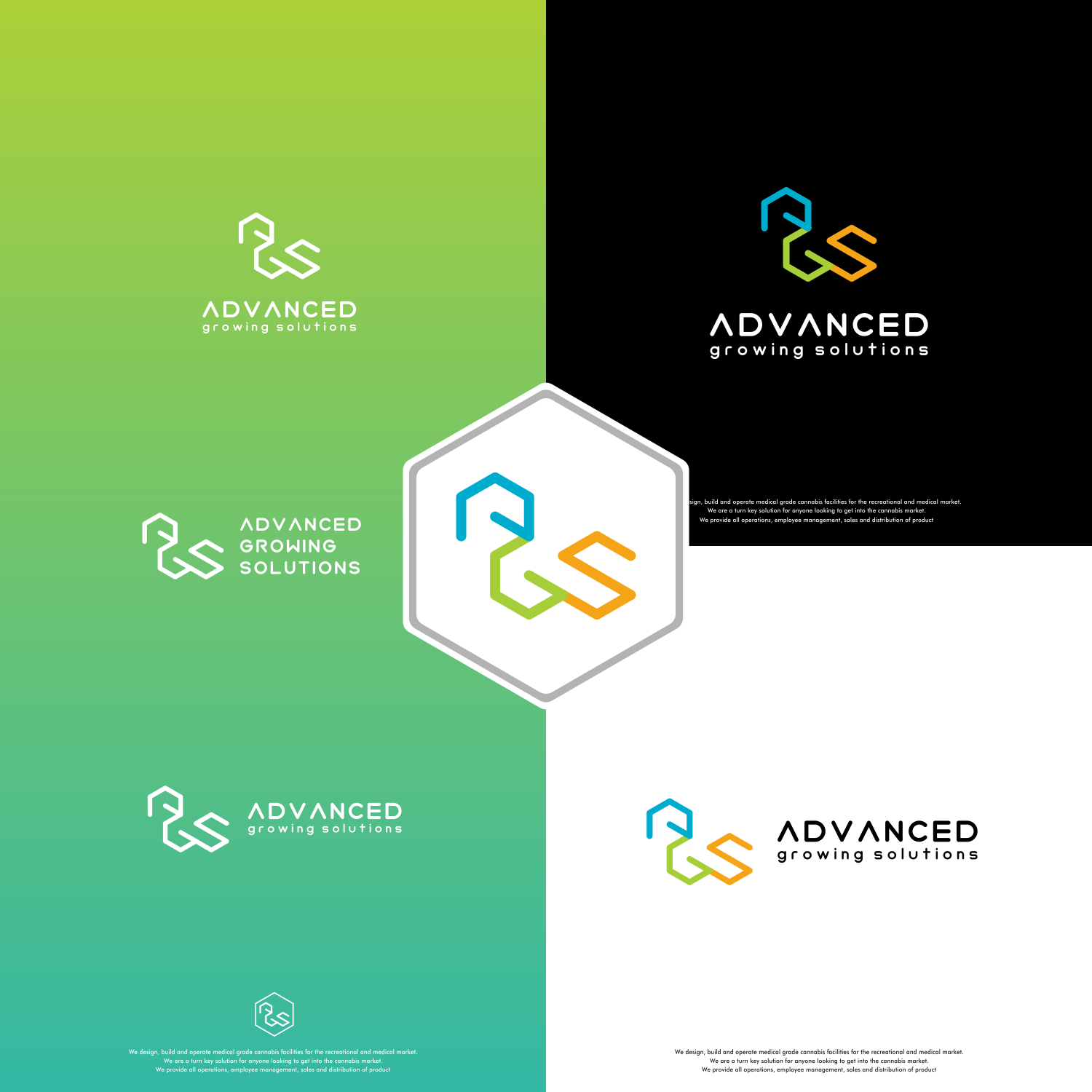 Logo Design by N o n a g i l a ? for Advanced Growing Solutions | Design #20549454