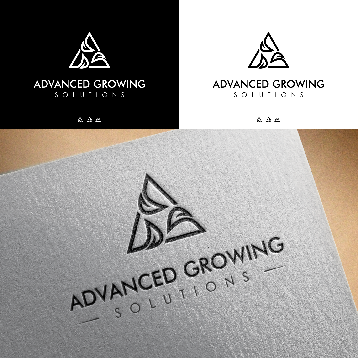 Logo Design by N o n a g i l a ? for Advanced Growing Solutions | Design #20565156