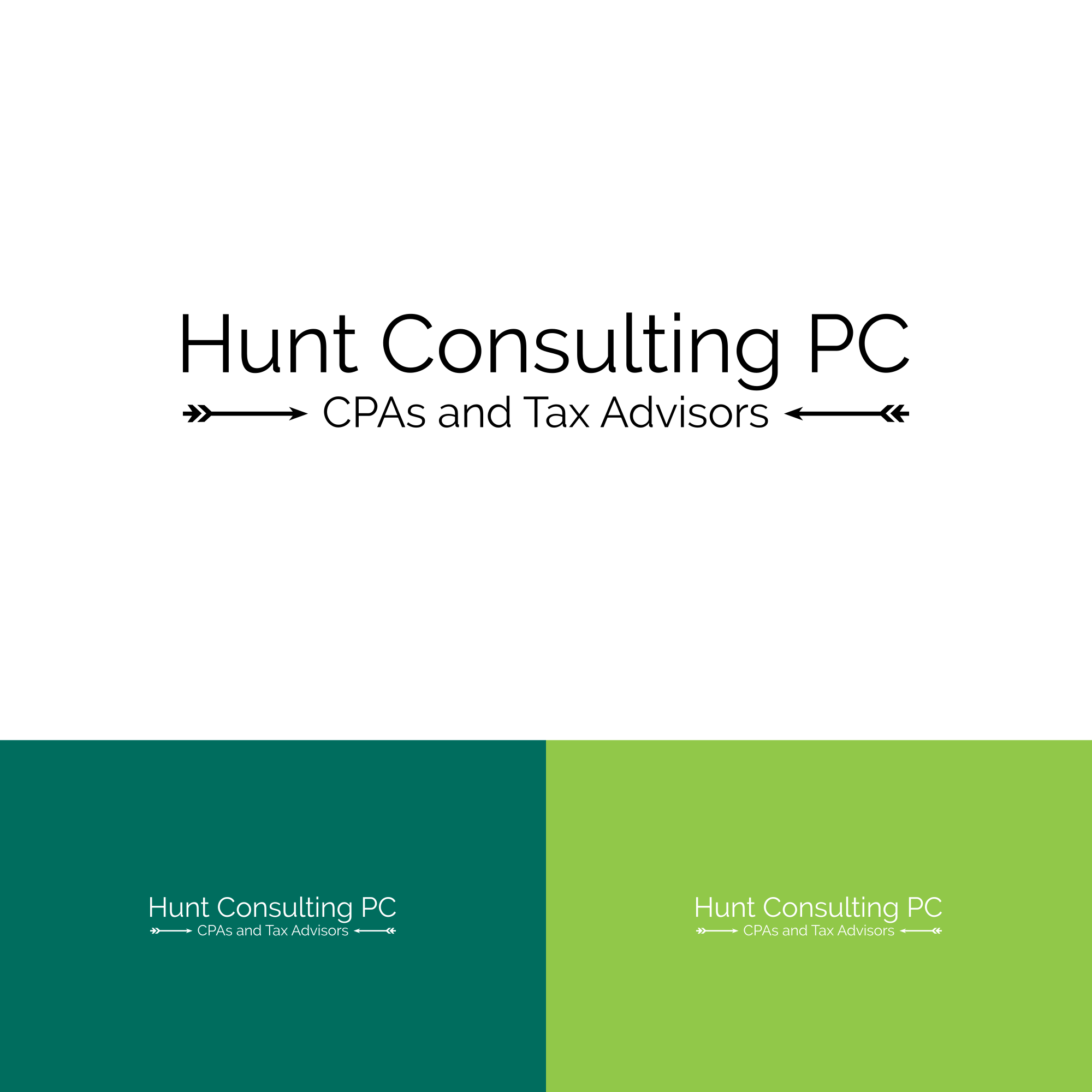 Logo Design by zatsukiki for Hunt Consulting PC | Design #20423412