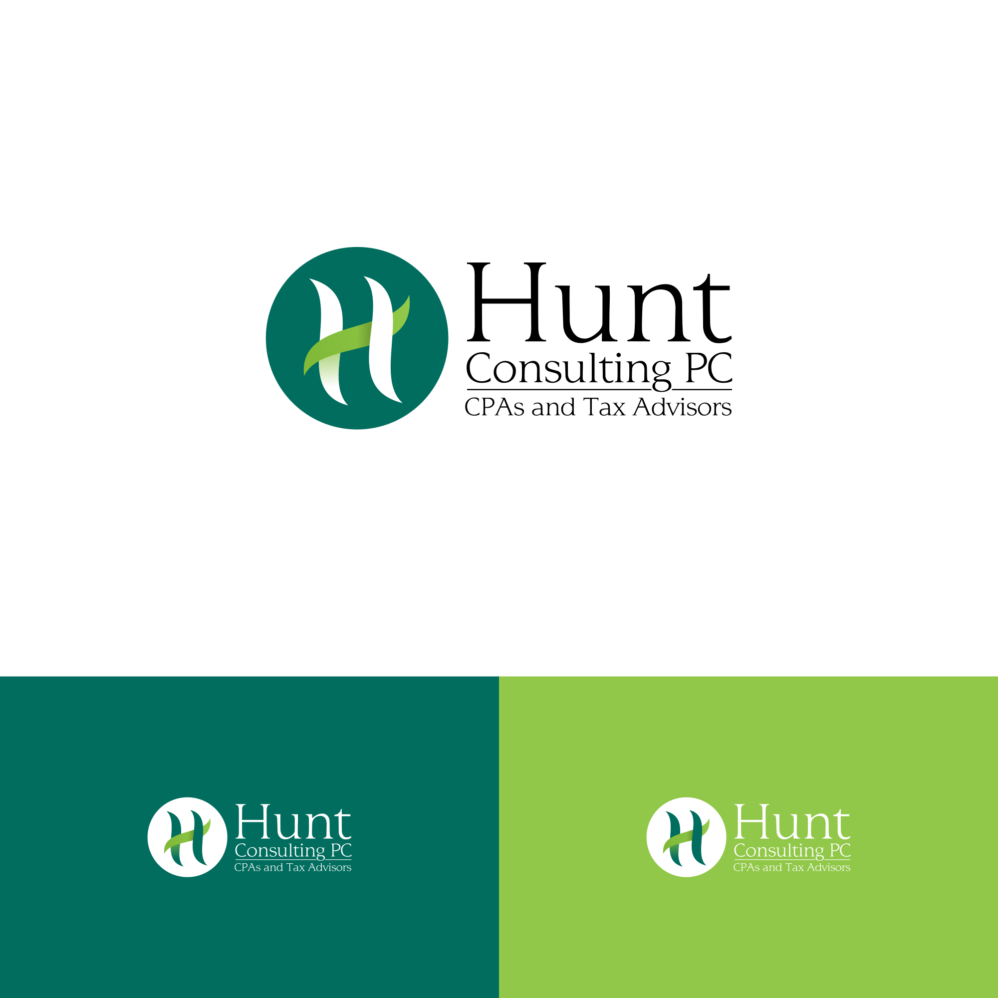 Diseño de Logo por zatsukiki para Hunt Consulting PC | Diseño #20423413