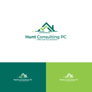 Logo Design by zatsukiki for Hunt Consulting PC | Design: #20442374