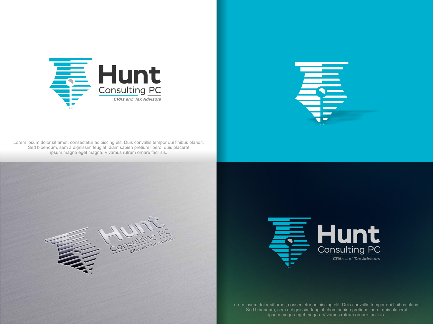 Logo Design by artswolf for Hunt Consulting PC | Design #20452598